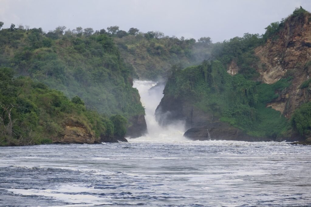Murchison Falls on the Nile River, Uganda
